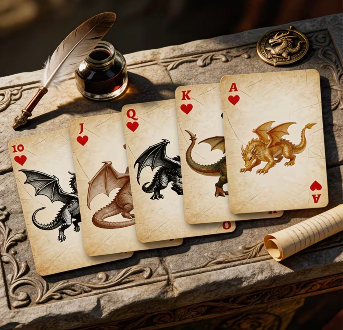 Dragon Playing Cards
