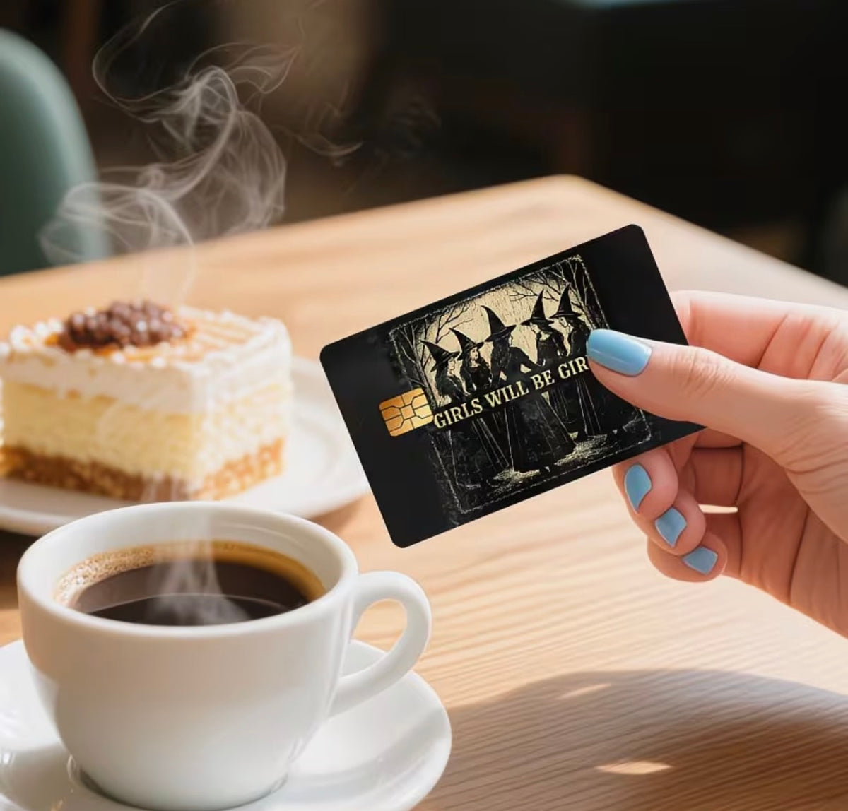 Girls Will Be Girls Witchy Bank Card Skin