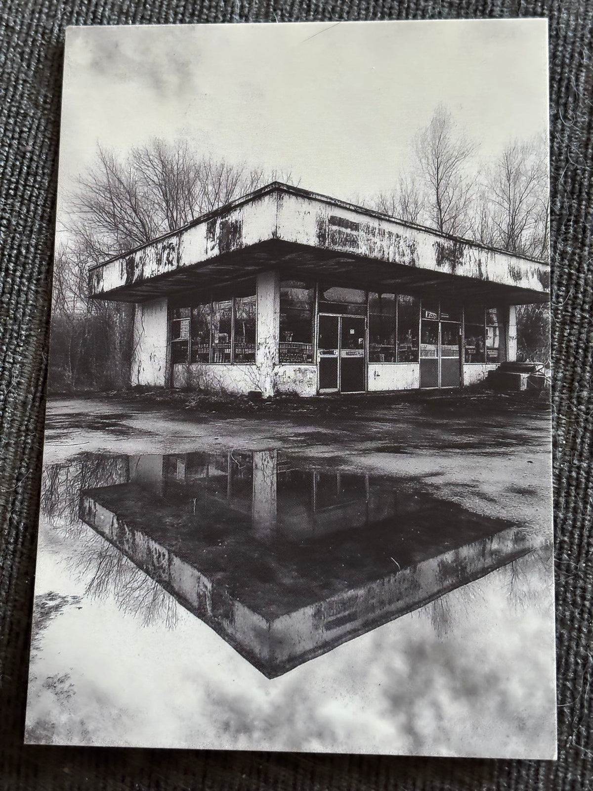 Deserted Town Mini Art Print Set (4 Pack)