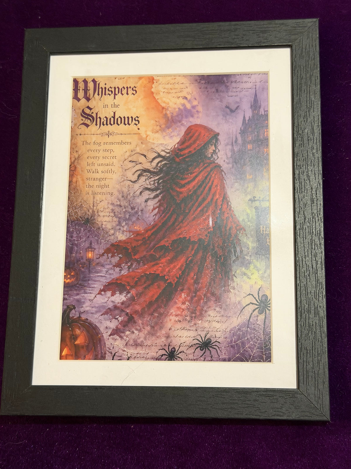 Sleepy Hollow – Whispers in the Shadows Framed Print