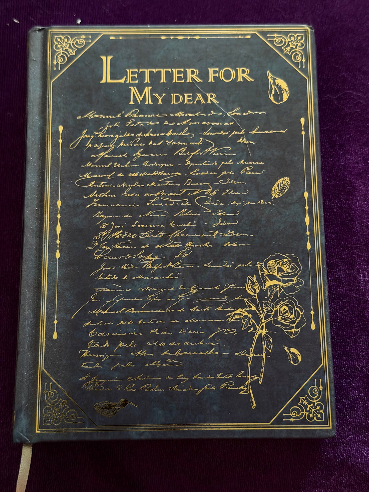 Letter for My Dear – Illustrated Victorian Pocket Notebook