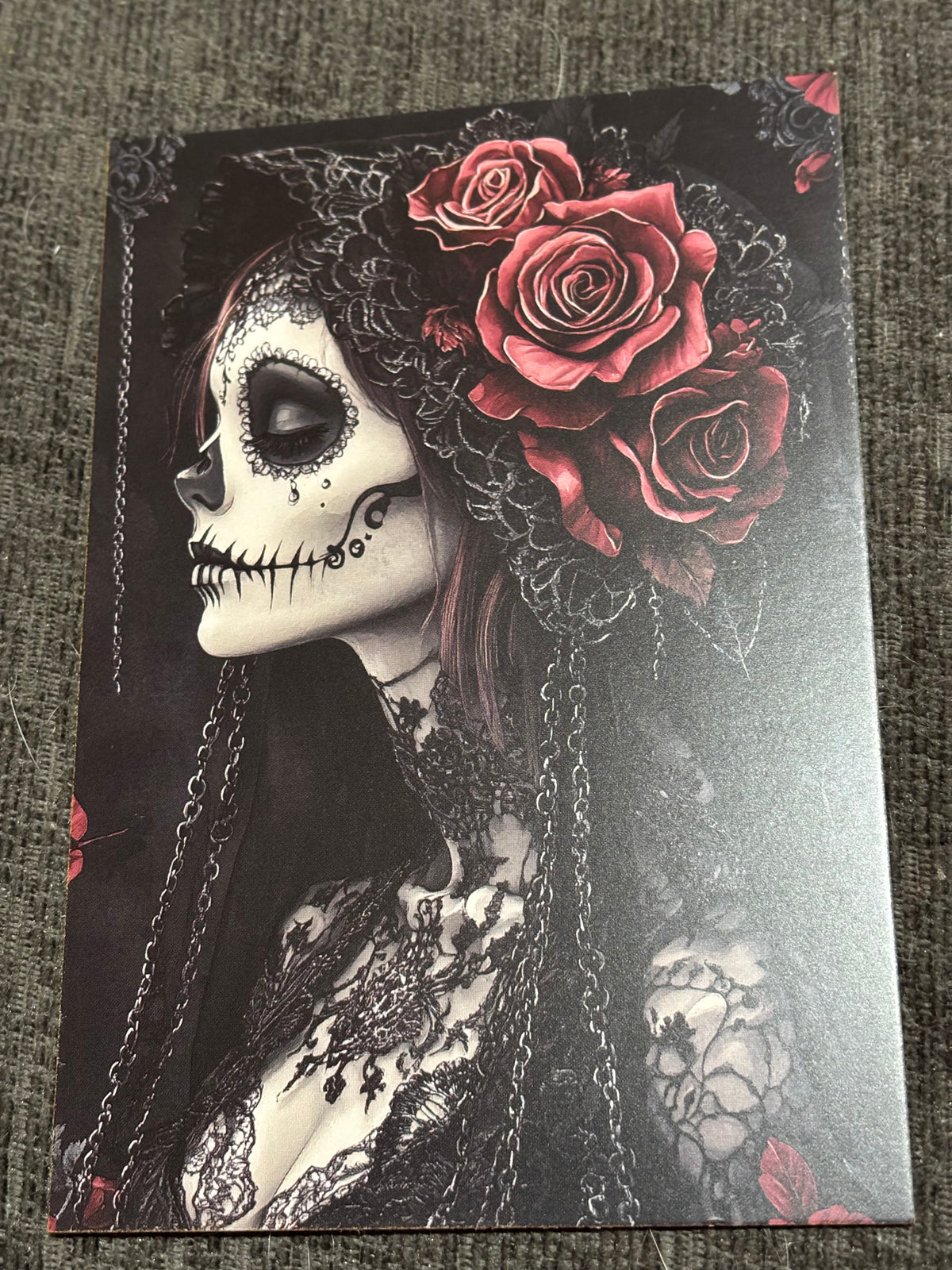 Sugar Skull Mini Art Print Set (4 Pack)
