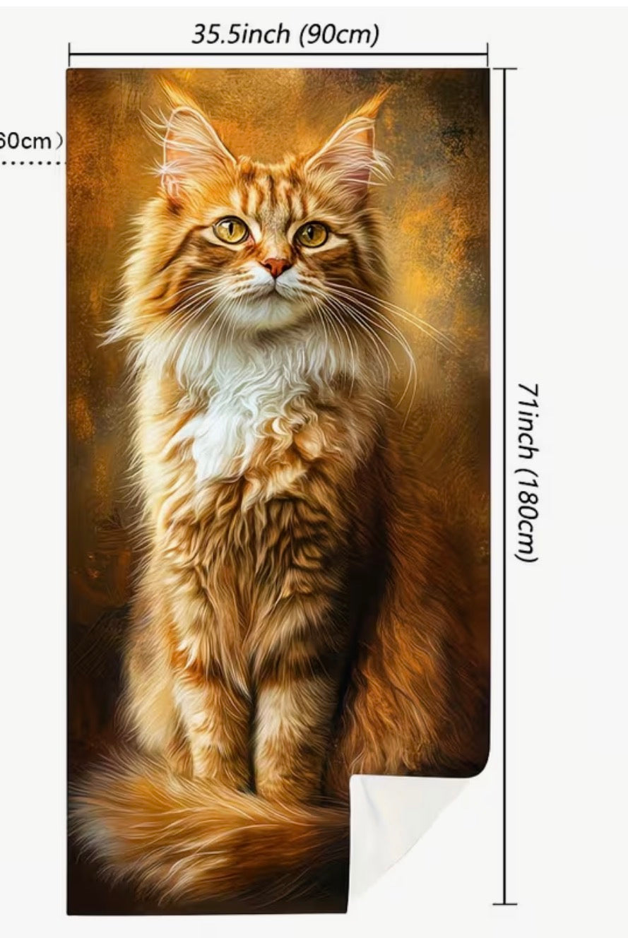 Pumpkin – Extra Large Bath & Beach Towel