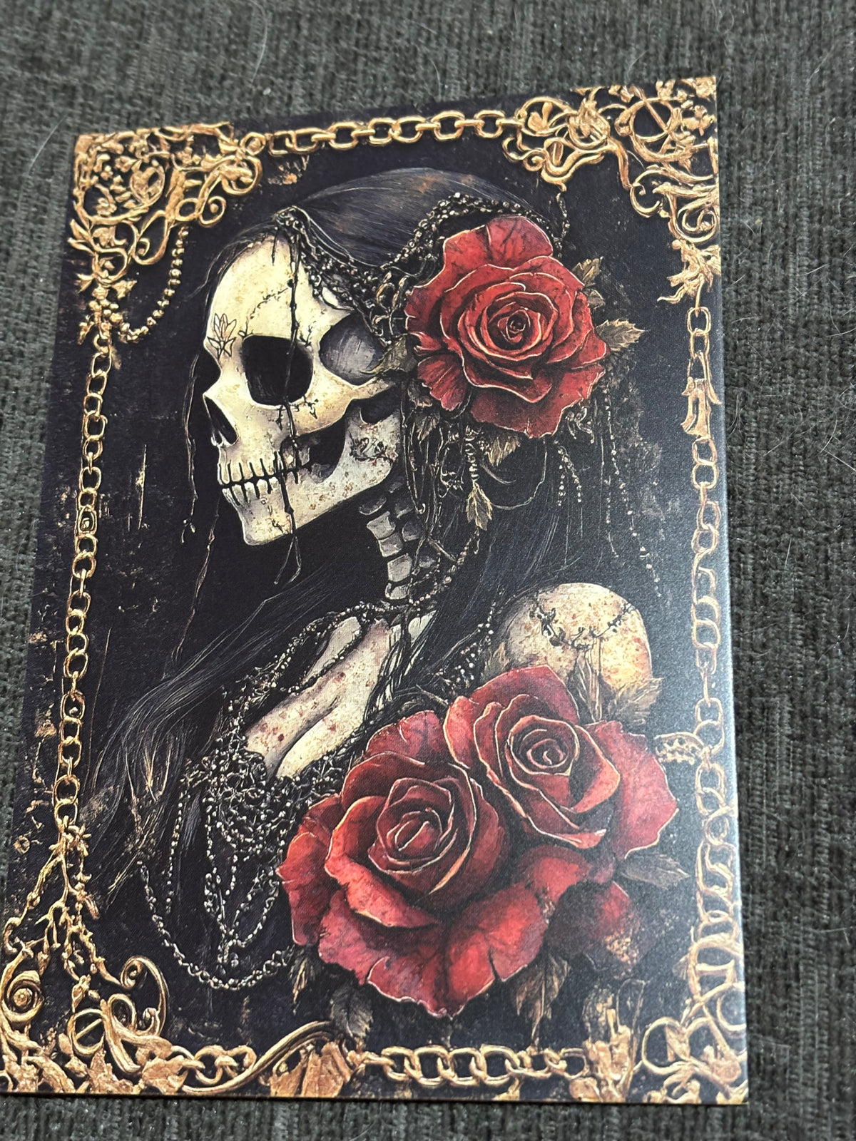 Sugar Skull Mini Art Print Set (4 Pack)