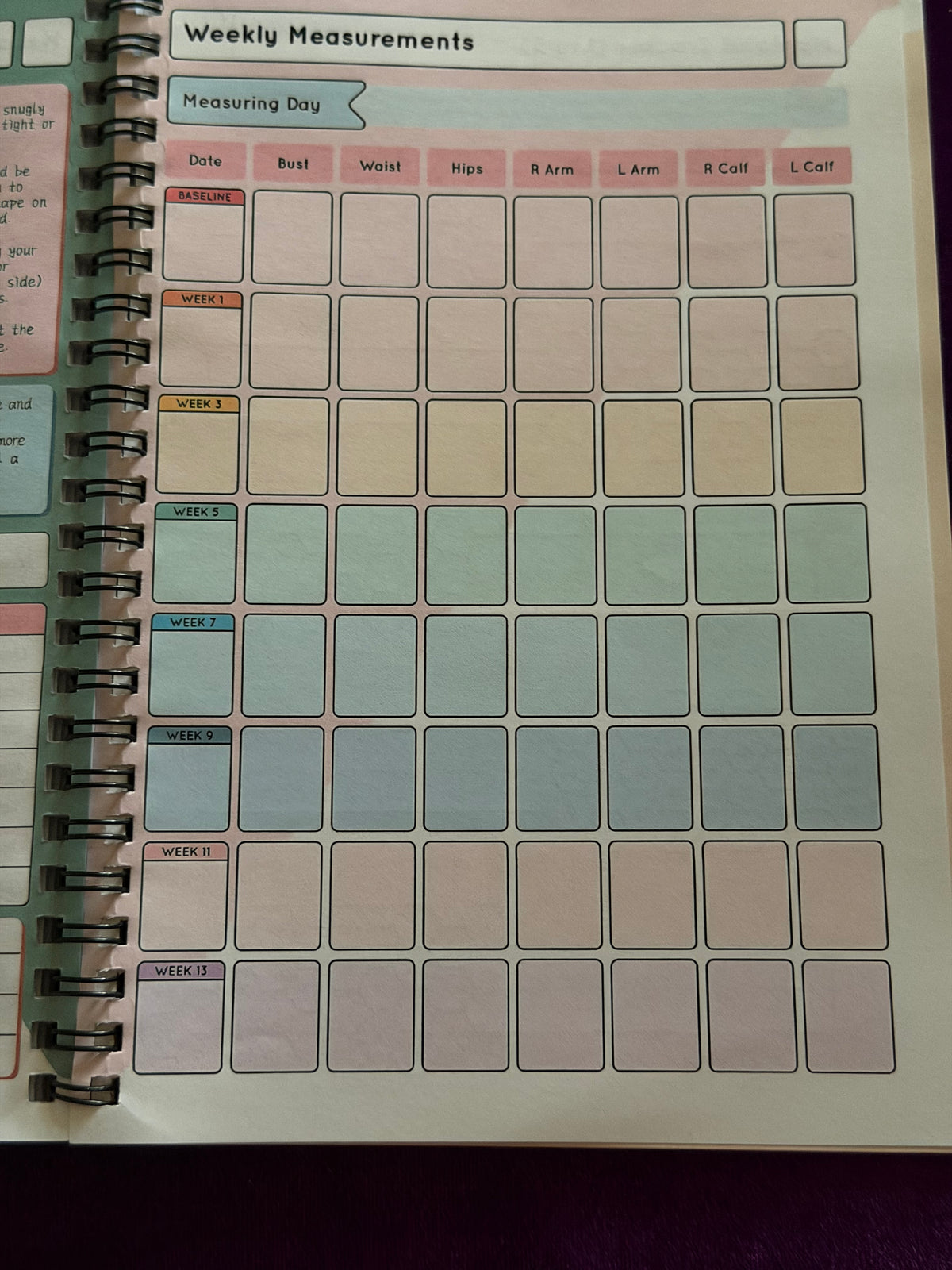 Witchy Weight Loss & Wellness Journal – Spiral-Bound Planner