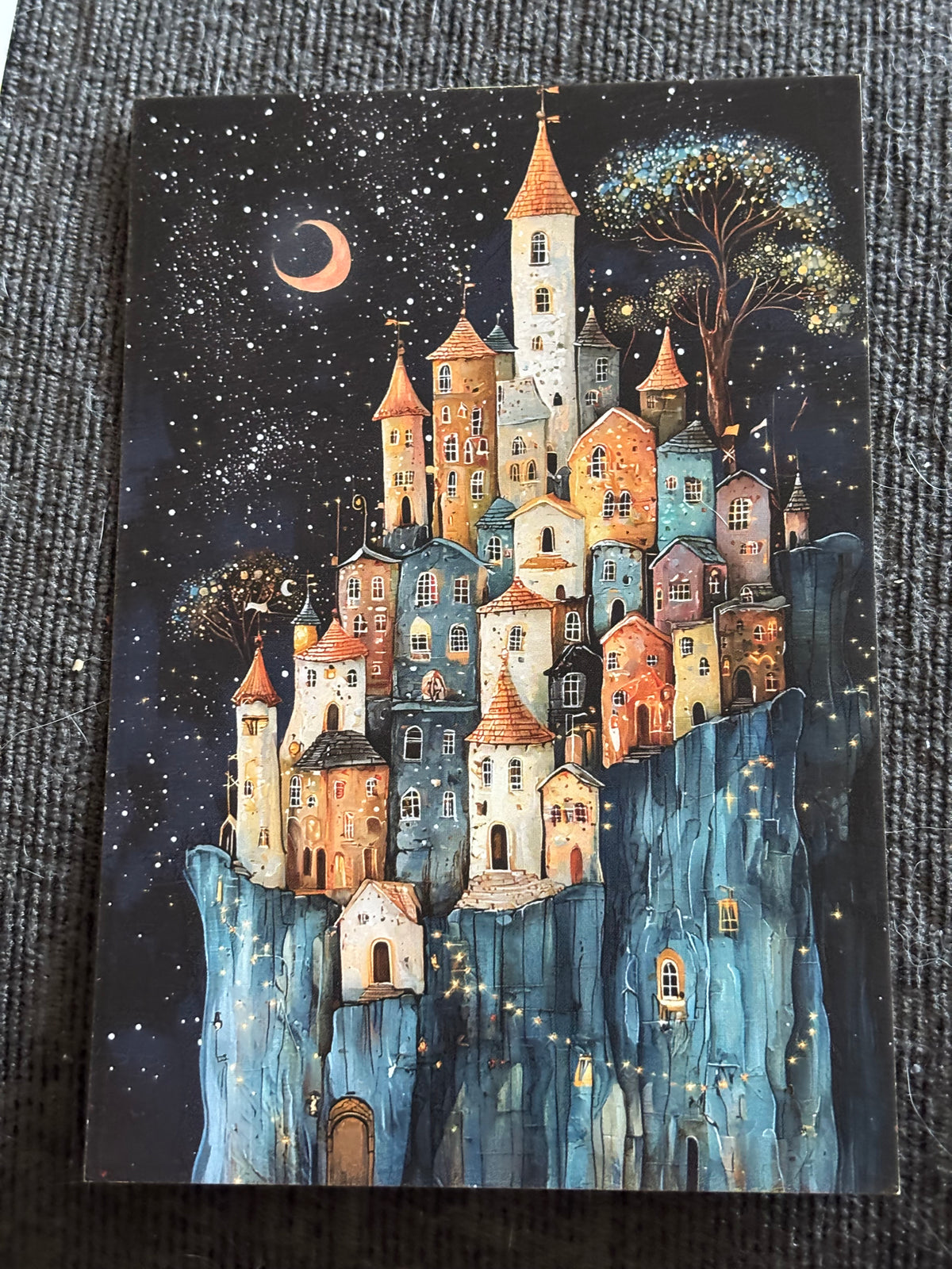 Celestial Dreamscape Mini Art Print Set (4 Pack)