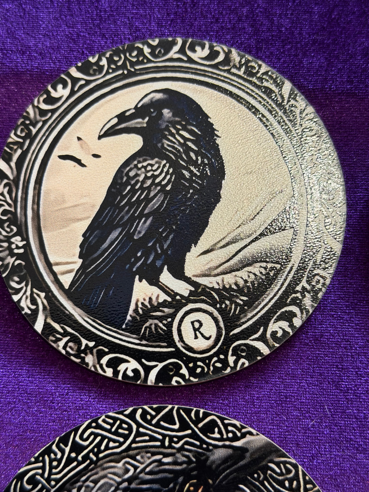 Ravens Wooden Coasters – Set of Six