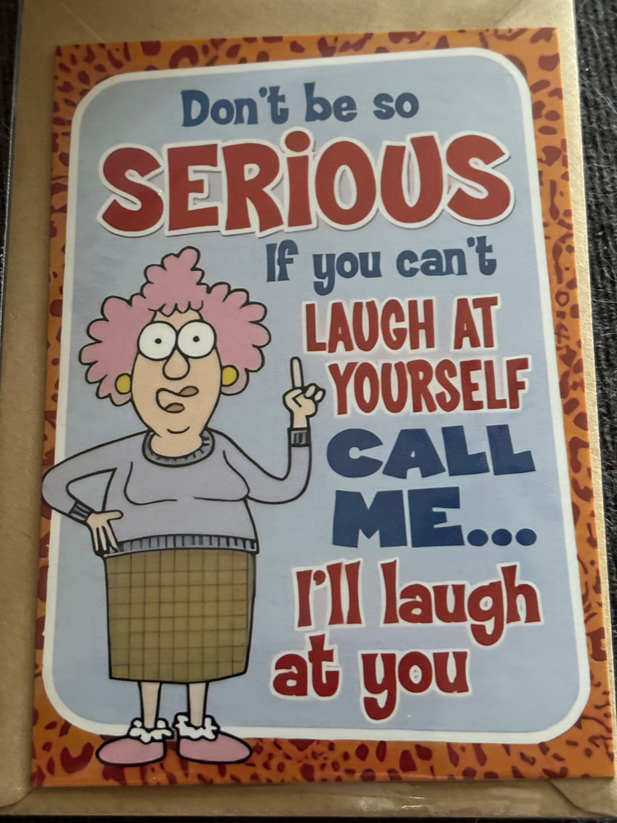 Sarcastic Margaret Collection Greeting Card