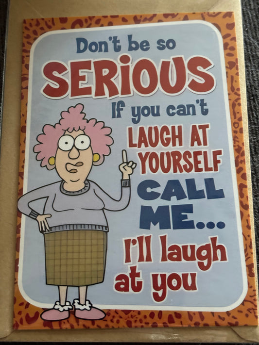 Sarcastic Margaret Collection Greeting Card