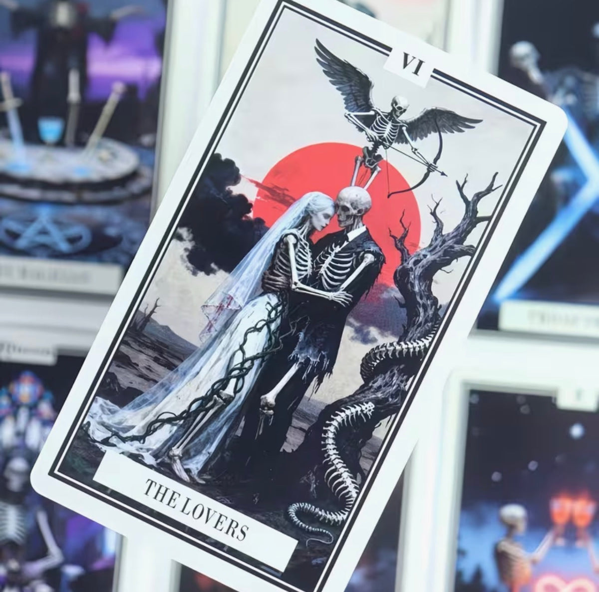 Skeleton Tarot – Gothic Skeleton Tarot Deck