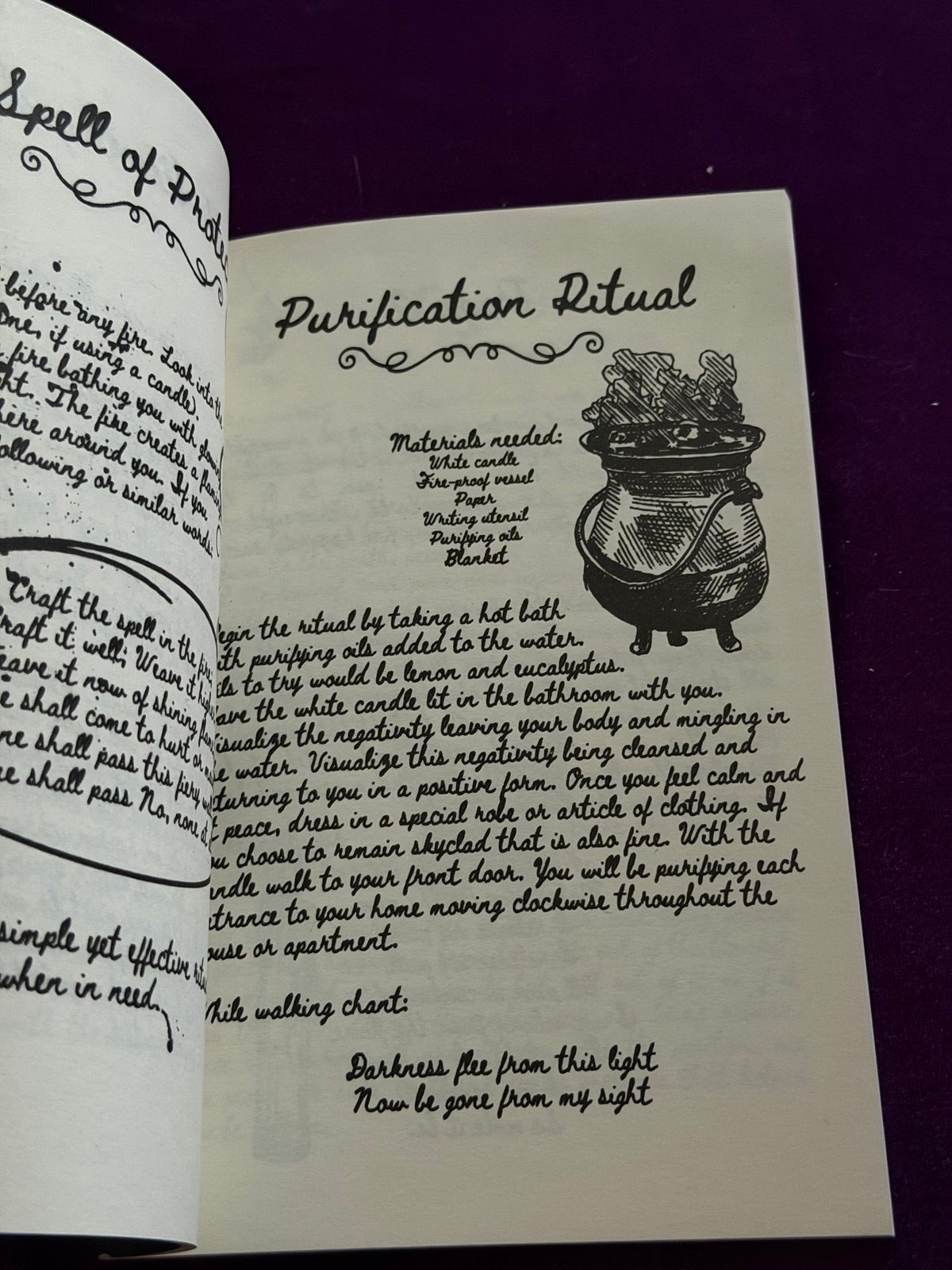 Old Witch Spells Book