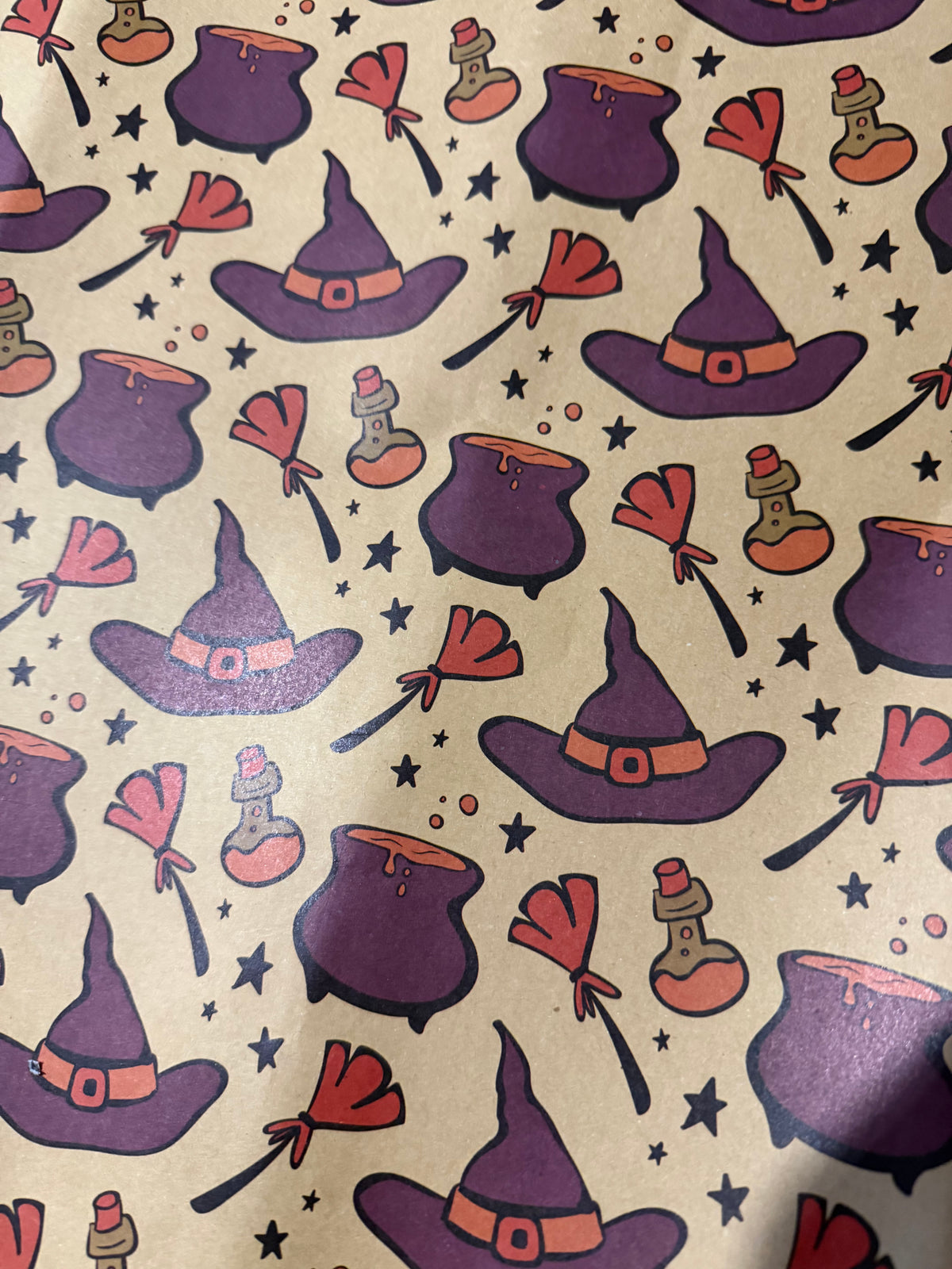 Witch’s Brew Wrapping Paper — 2 Sheet Pack