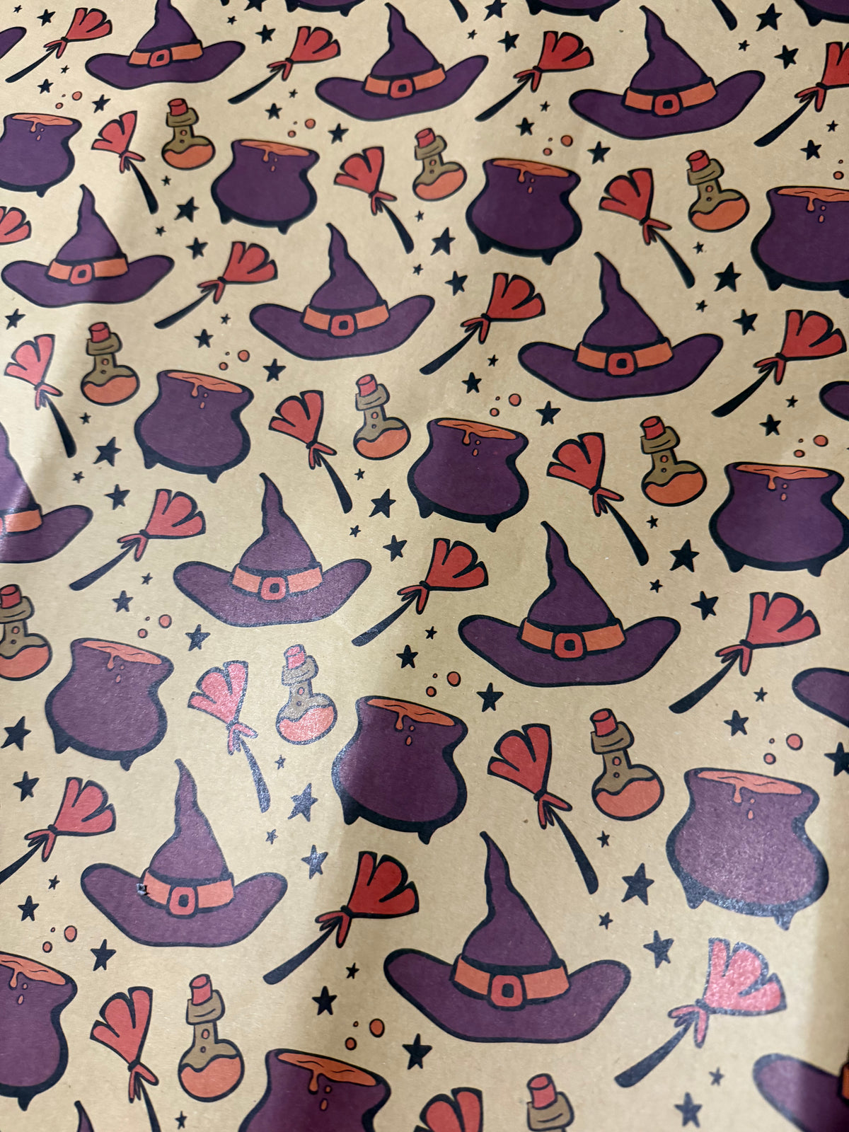 Witch’s Brew Wrapping Paper — 2 Sheet Pack