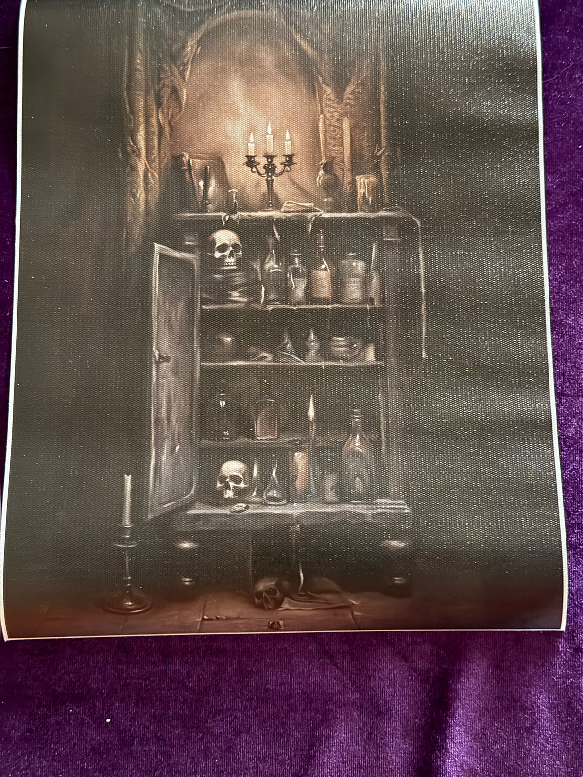 The Witch’s Cabinet – 8 × 10 Canvas Print