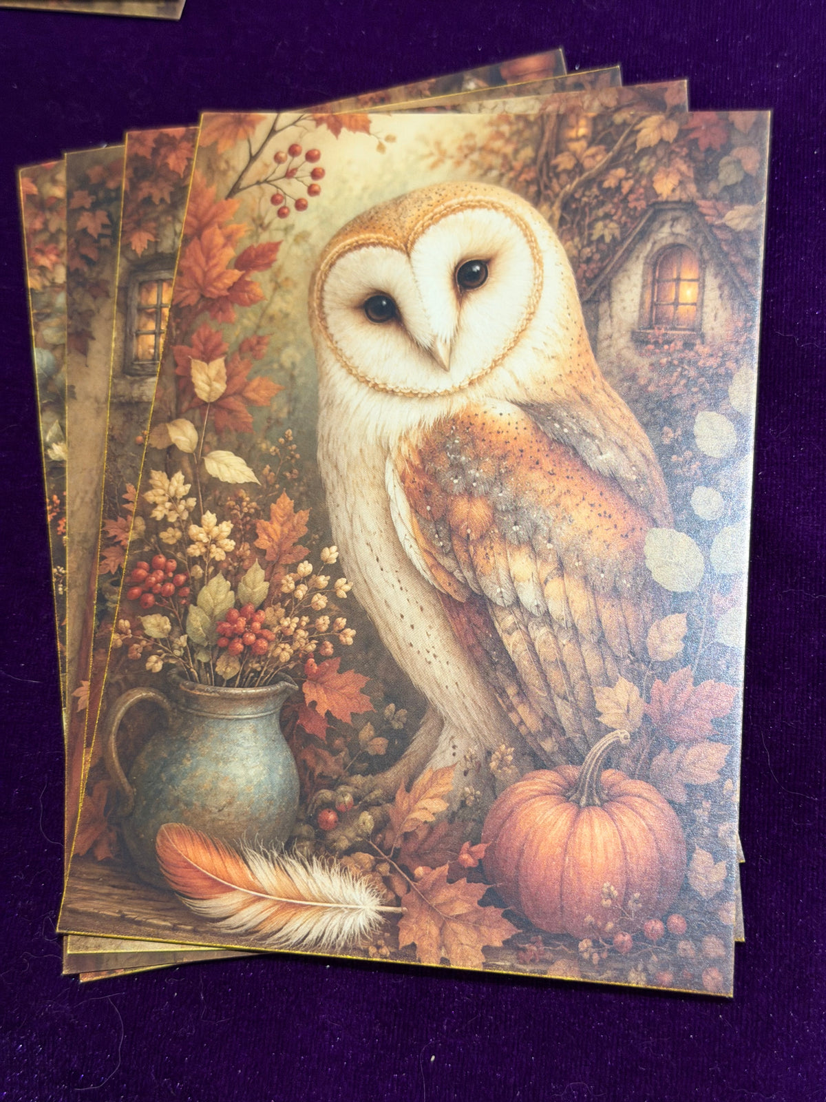 Autumn at the Enchanted Cottage Mini Prints – Set 1