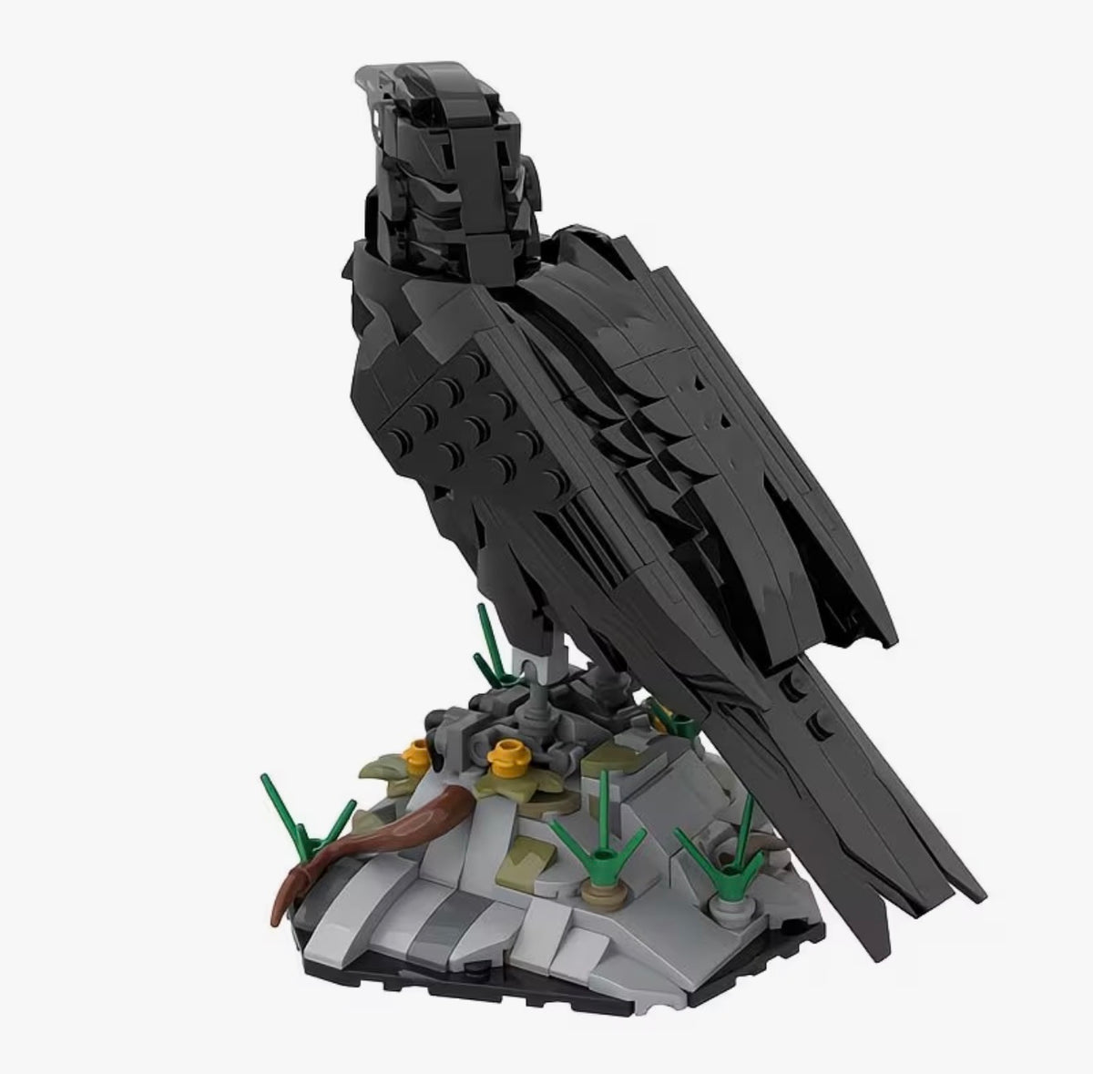 The Raven’s Perch – Crow Building Brick Set