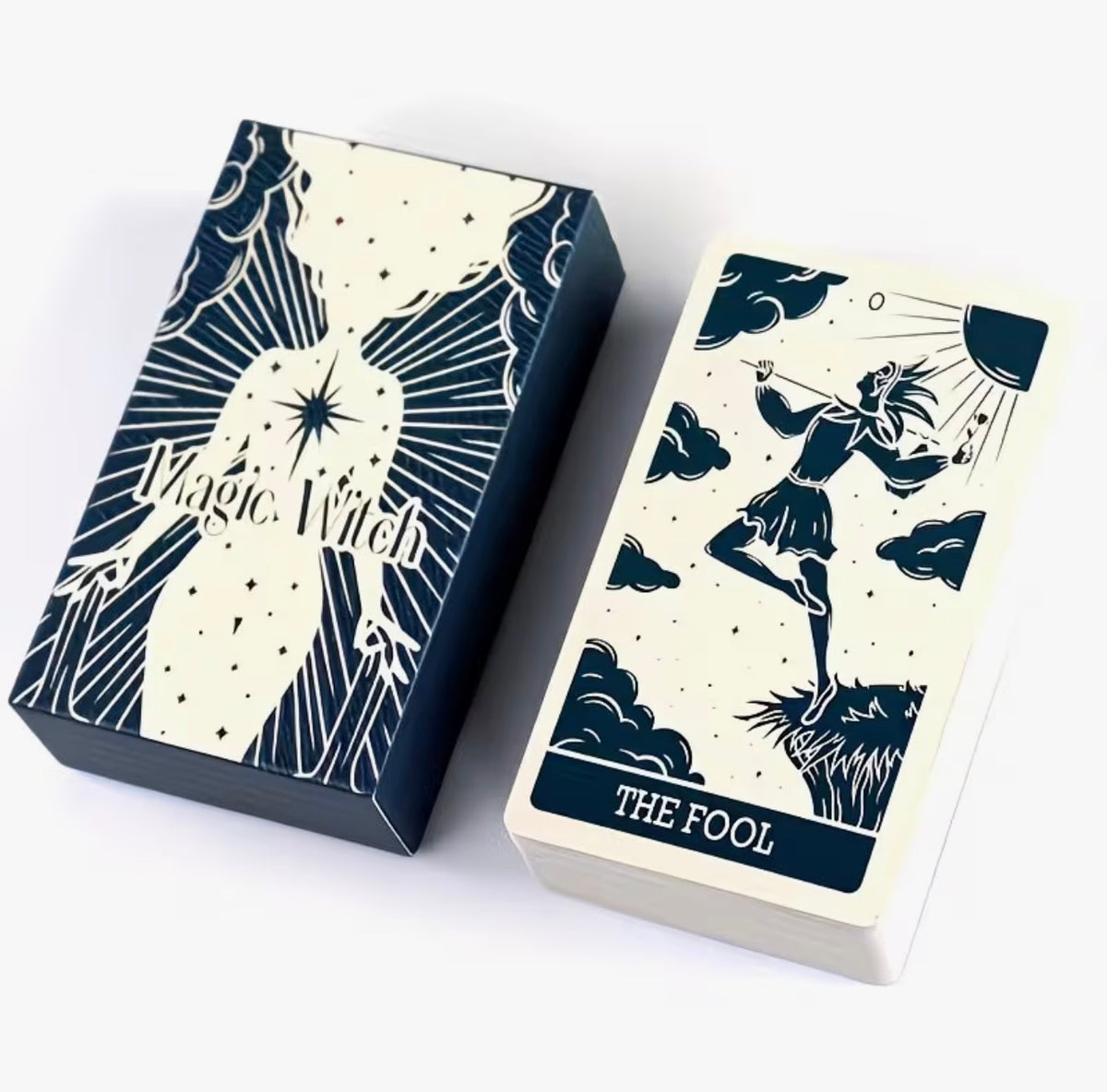 Magic Witch Tarot – Full-Size 78-Card Tarot Deck
