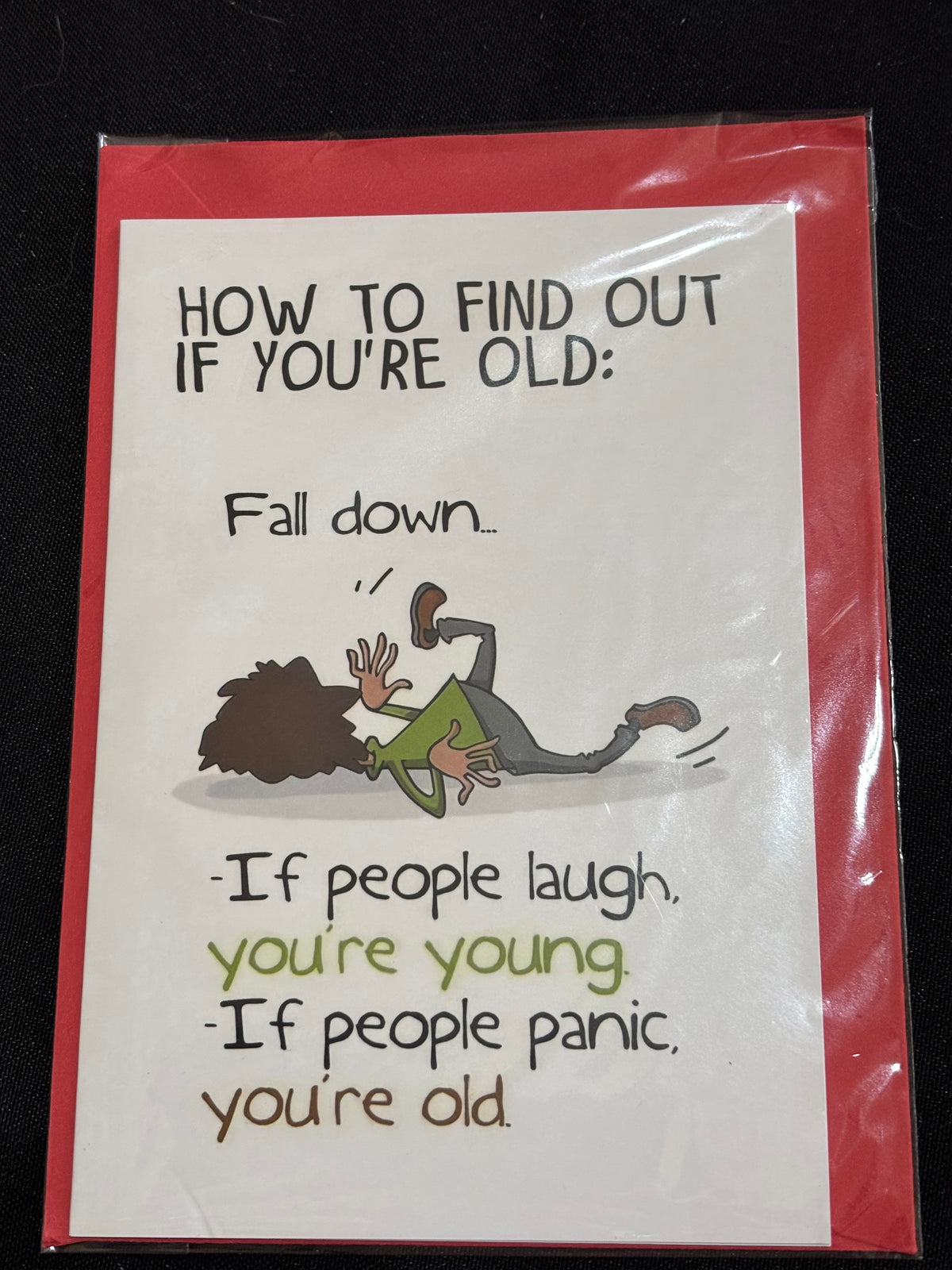 How to Find Out If You’re Old – Funny Birthday Card