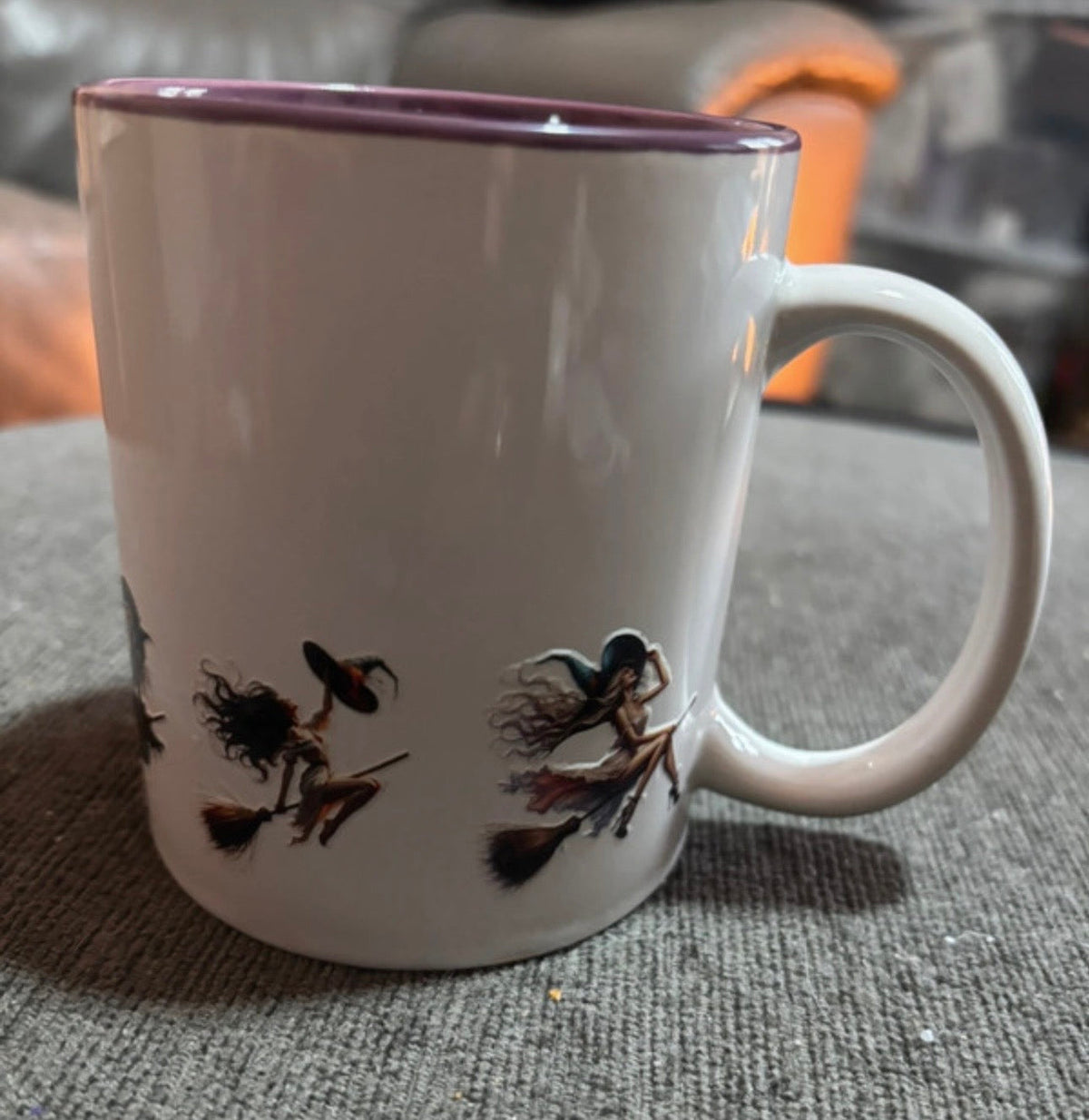 Acrobatic Witch Mug