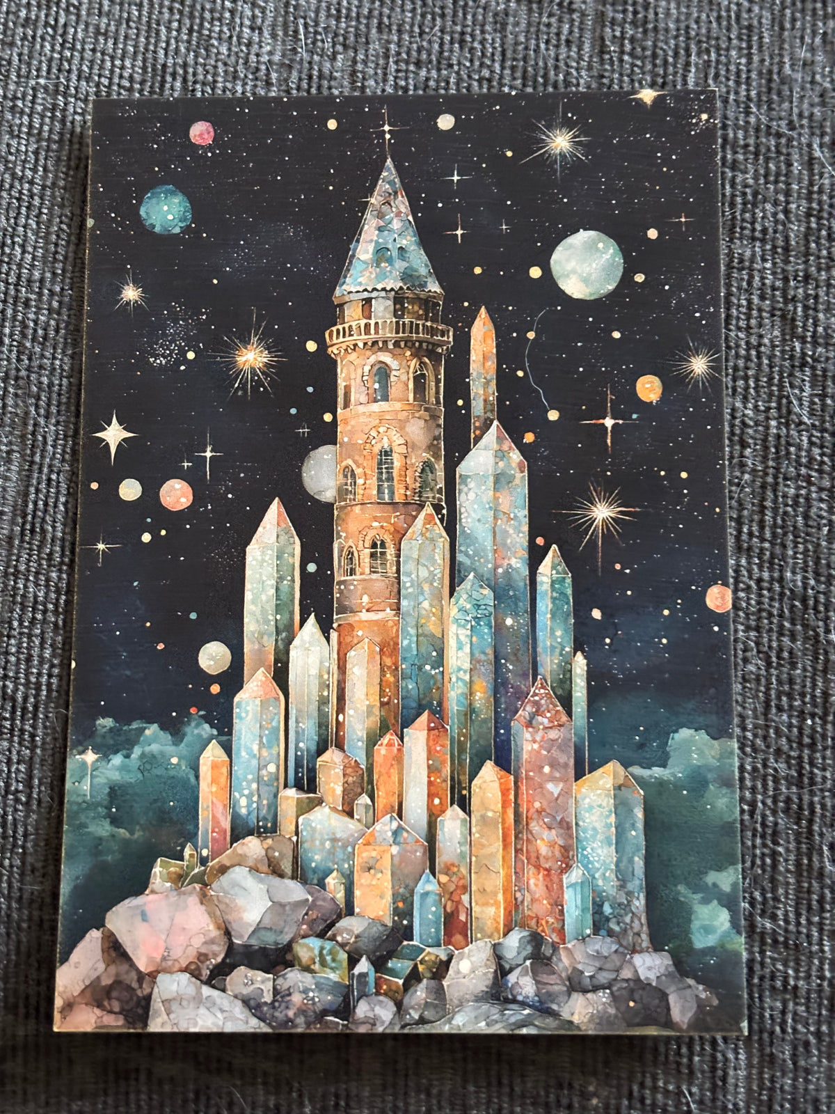 Celestial Dreamscape Mini Art Print Set (4 Pack)