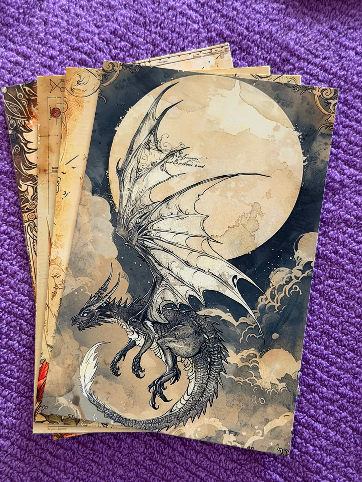 Dragon Lore Mini Prints Set 4