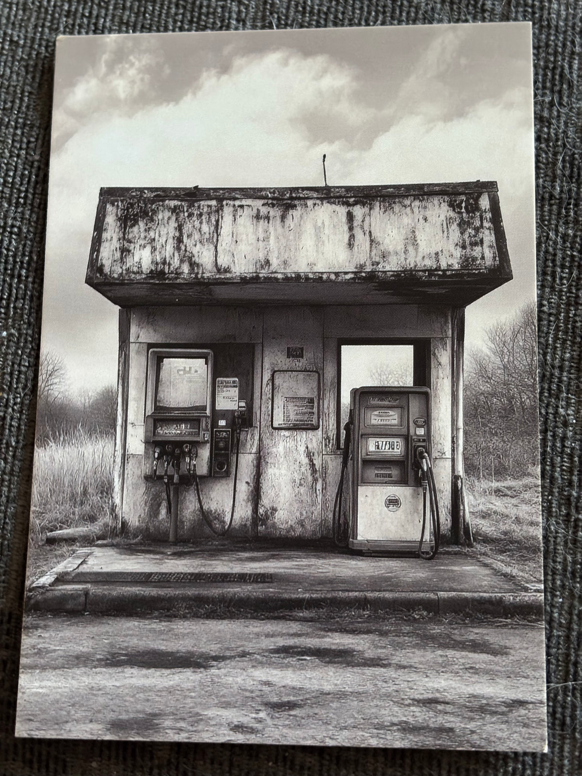 Deserted Town Mini Art Print Set (4 Pack)