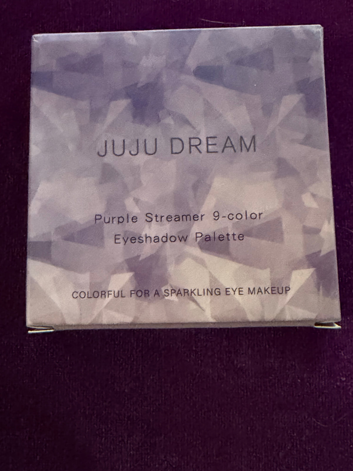 Juju Dream Purple Streamer – 9-Colour Gothic Eyeshadow Palette