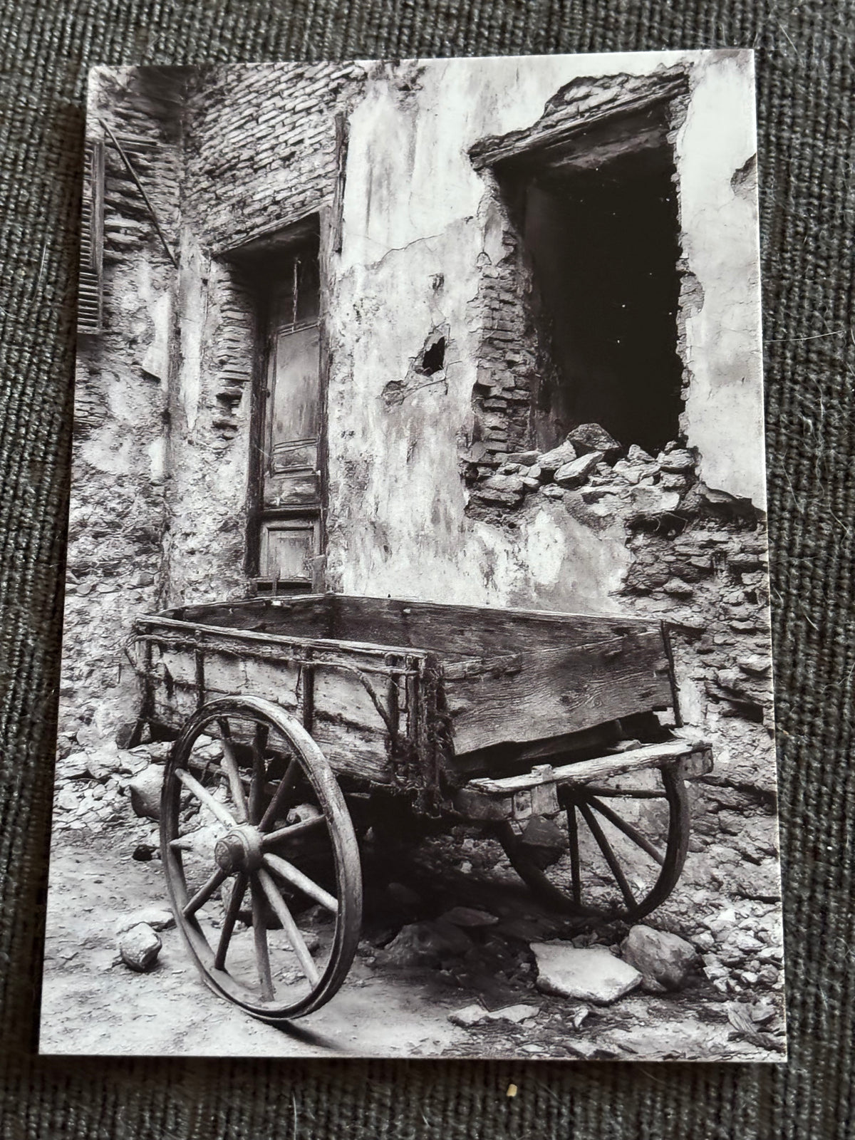Deserted Town Mini Art Print Set (4 Pack)