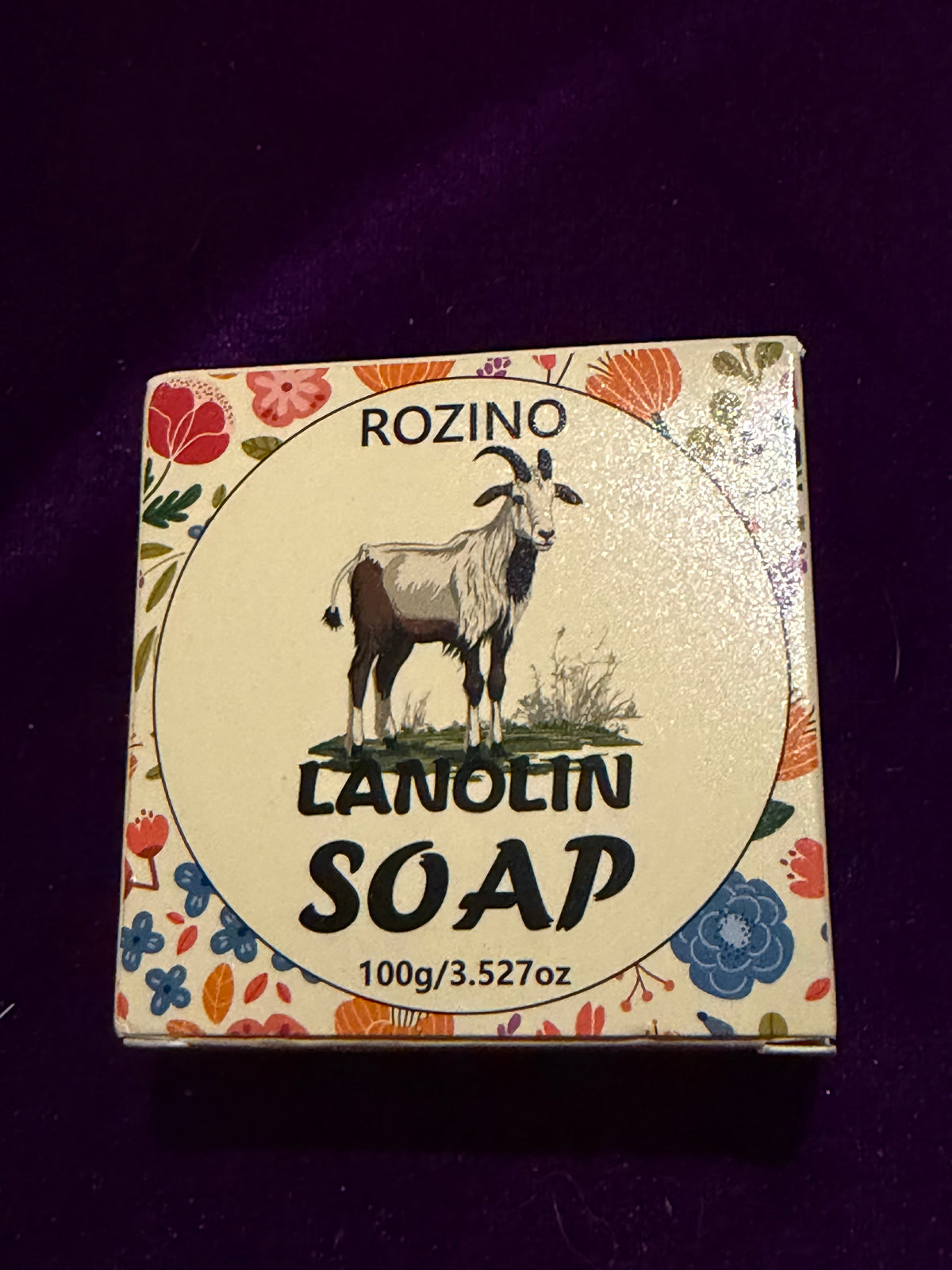Handmade Goat’s Milk Lanolin Soap – Mild Scent – 100 g