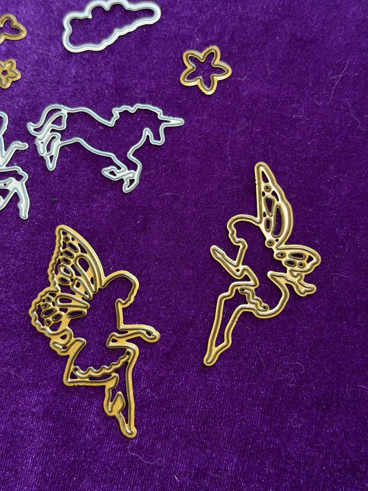 Fairy & Moon Metal Cutting Dies – Set of 9