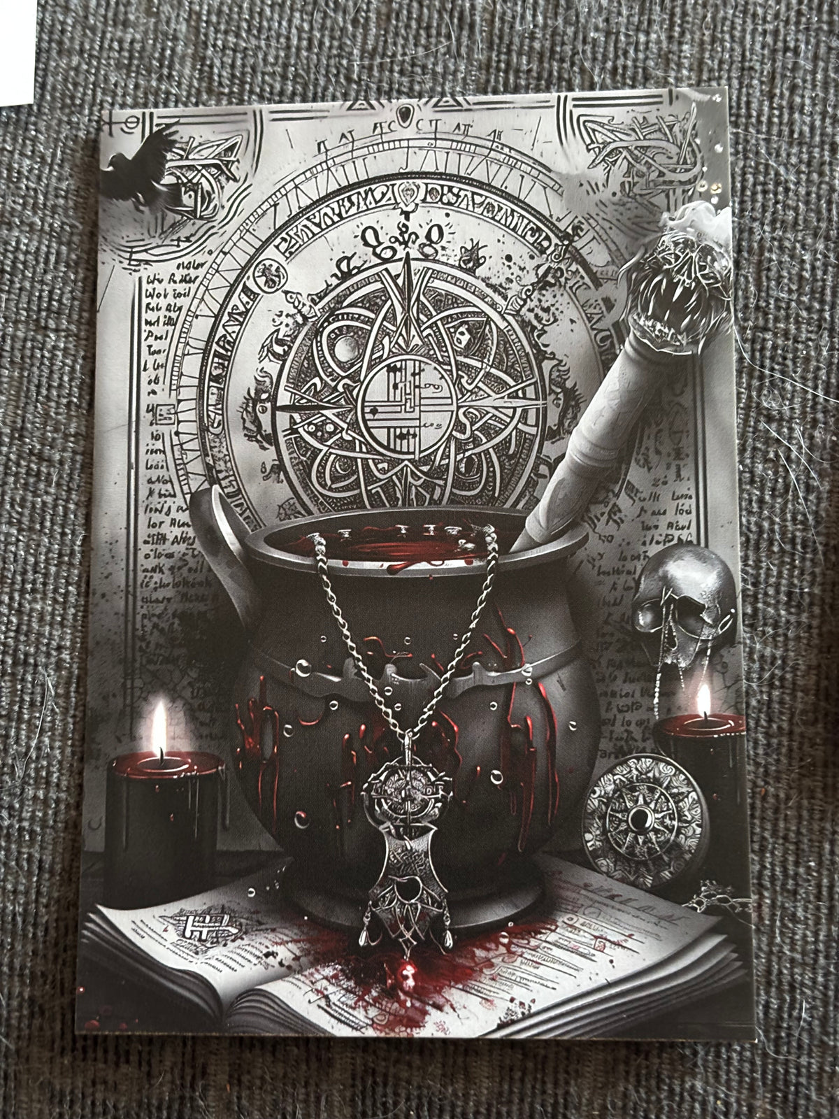Dark Gothic Fantasy Art Print Set
