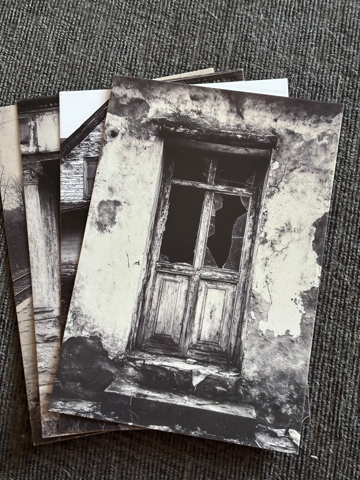 Deserted Town Mini Art Print Set (4 Pack)