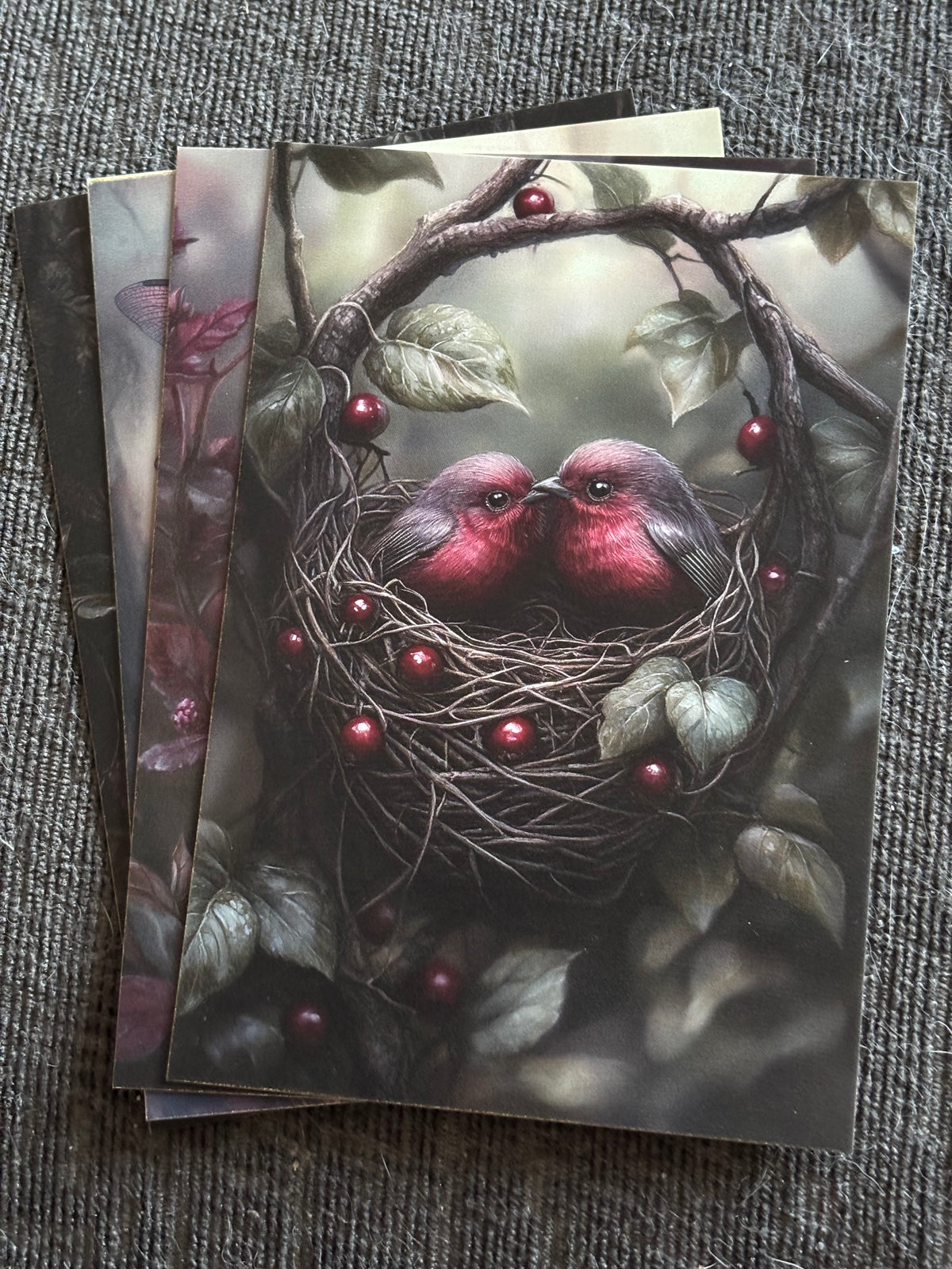Enchanted Woodland Mini Art Print Set (4 Pack)