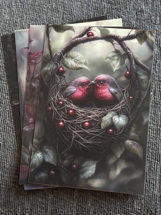 Enchanted Woodland Mini Art Print Set (4 Pack)