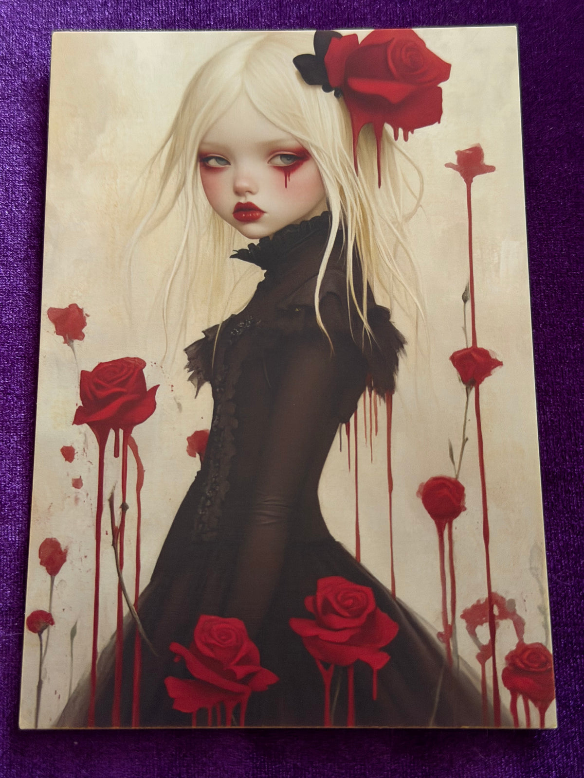 Down the Dark Rabbit Hole — Mini Art Prints — Set 3
