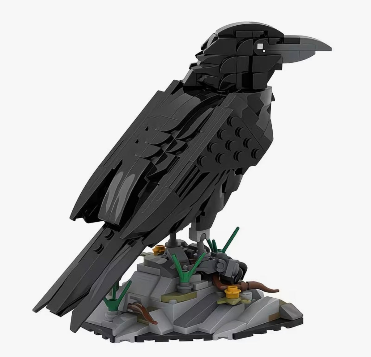 The Raven’s Perch – Crow Building Brick Set