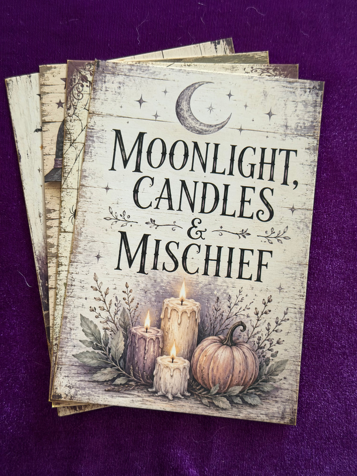 The Witches Sign Board Set 4
