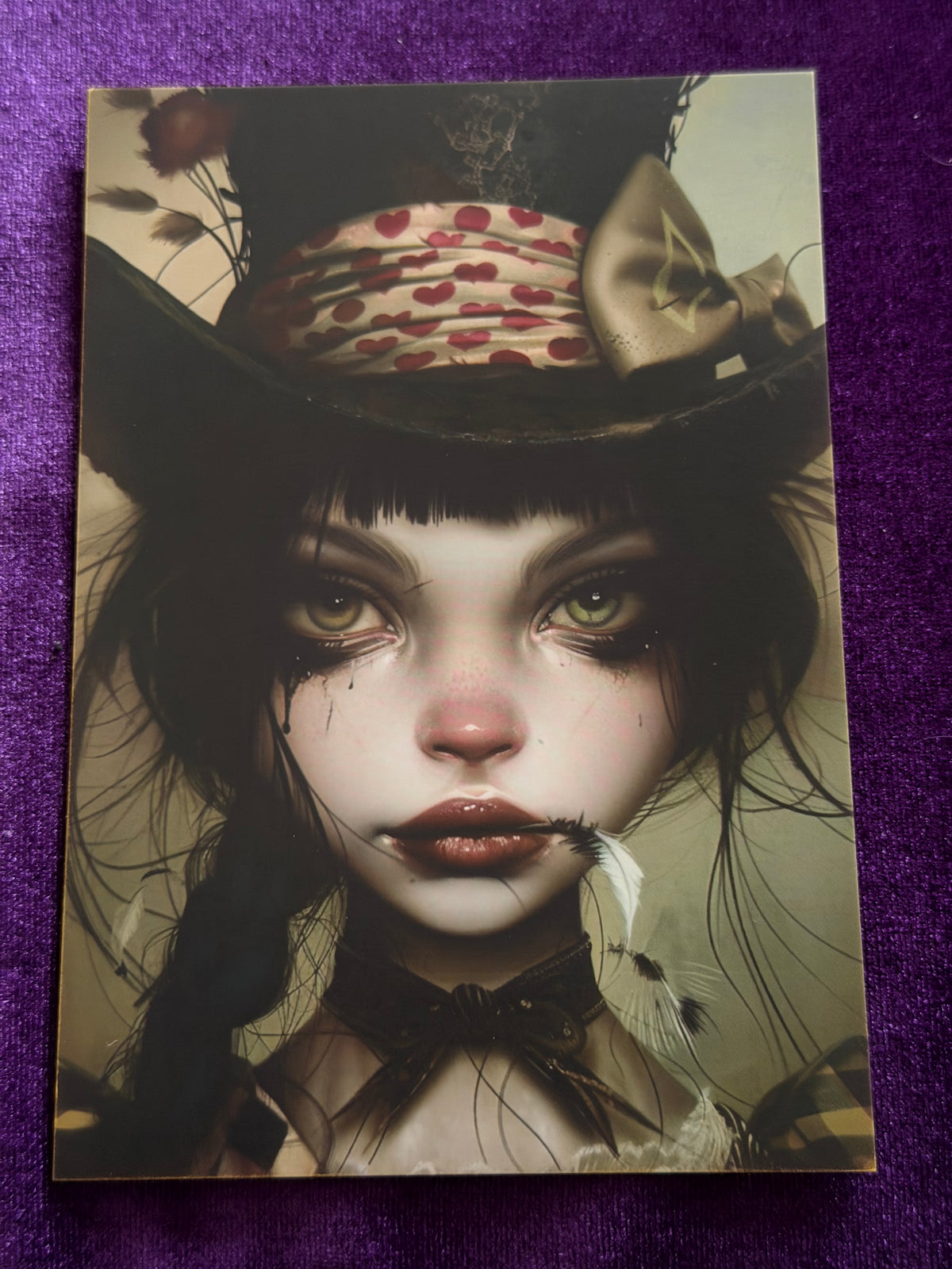 Down the Dark Rabbit Hole — Mini Art Prints — Set 4