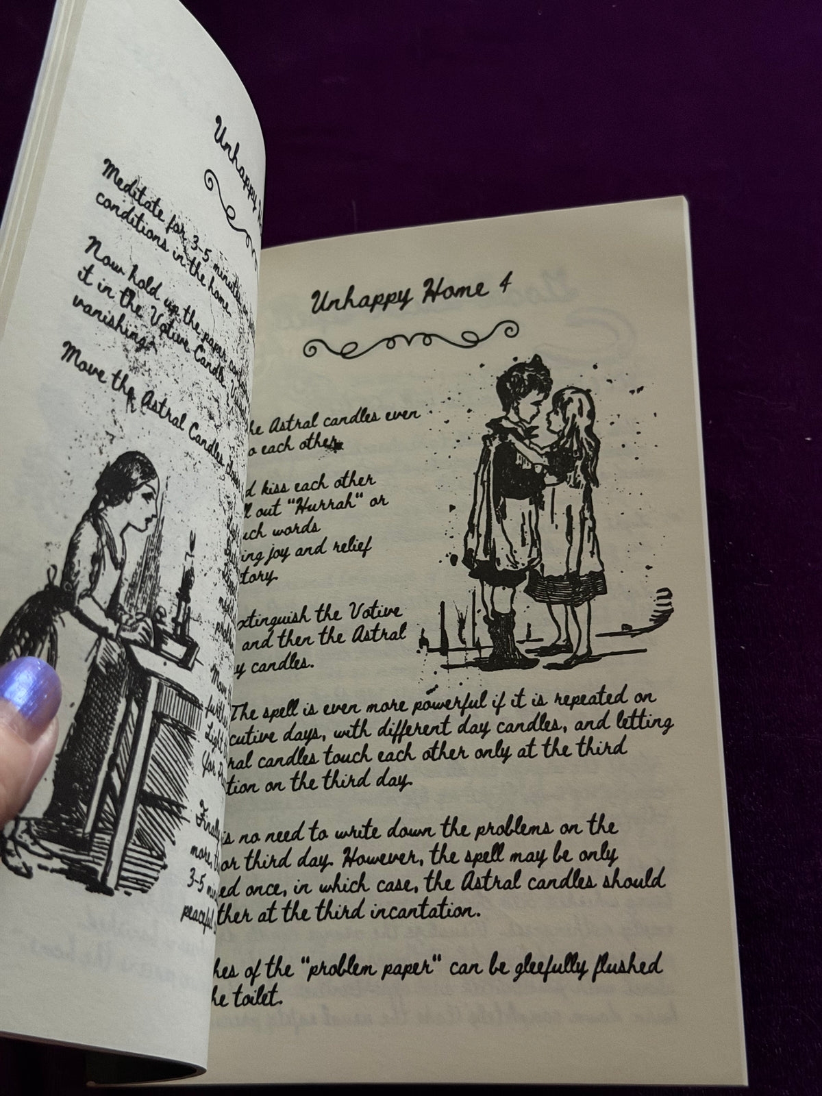 Old Witch Spells Book