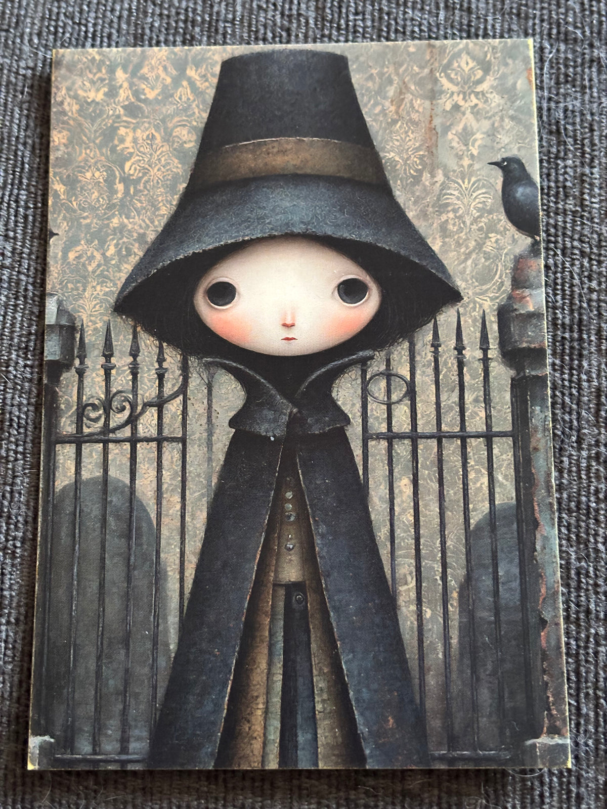Gothic Doll Mini Art Print Set (4 Pack)