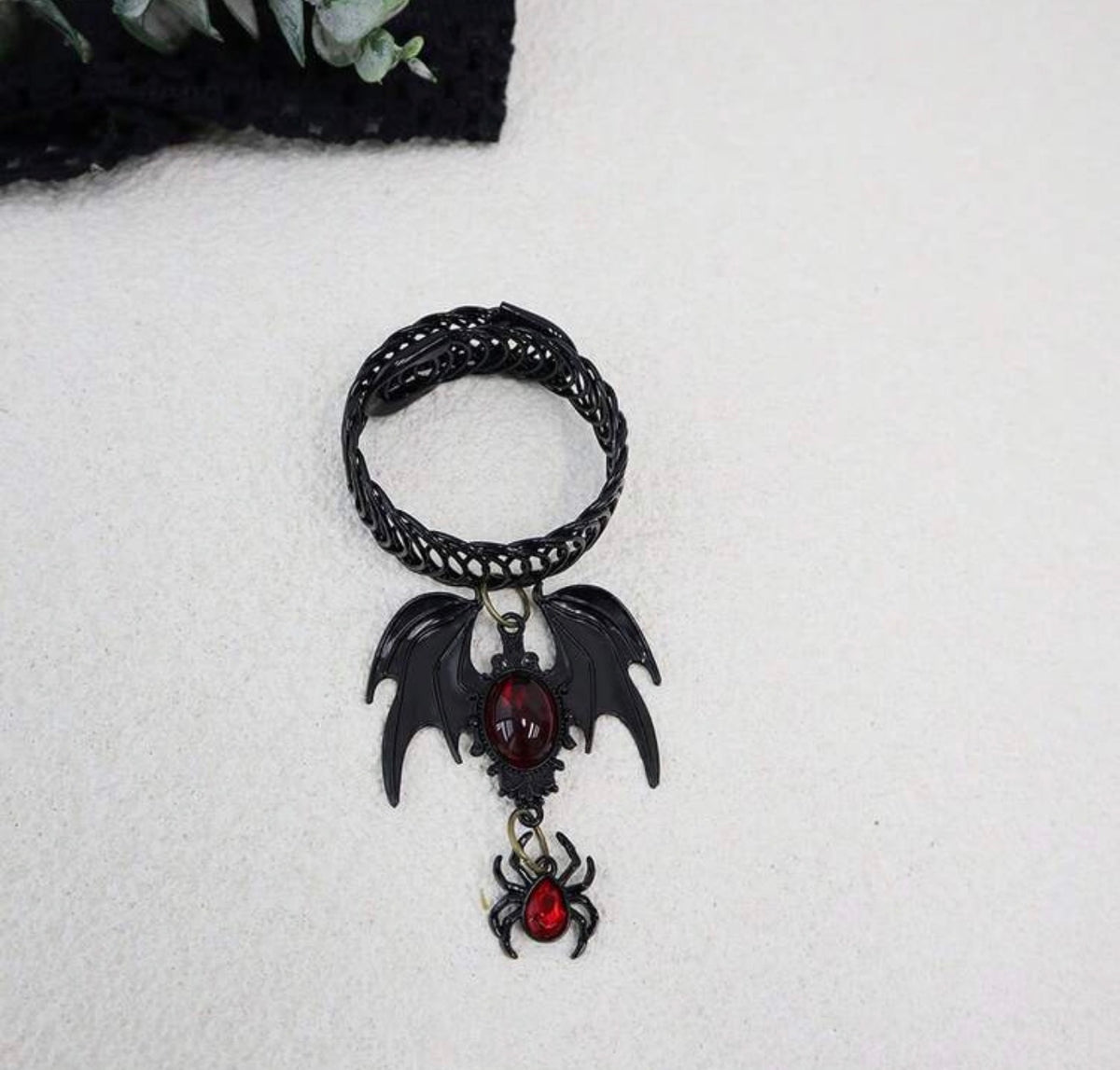 Nightwing – Gothic Bat & Spider Curtain Tiebacks