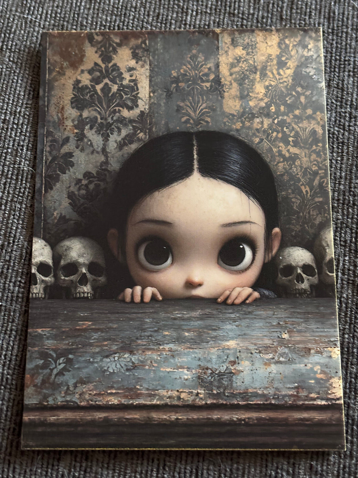 Gothic Doll Mini Art Print Set (4 Pack)