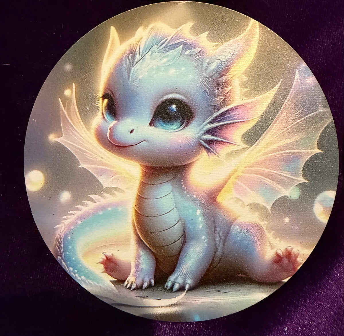 Baby Dragons – Set of 6 Wooden Coasters