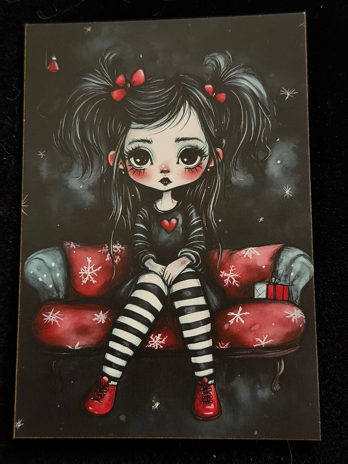Gothic Christmas Girls – Mini Print Set