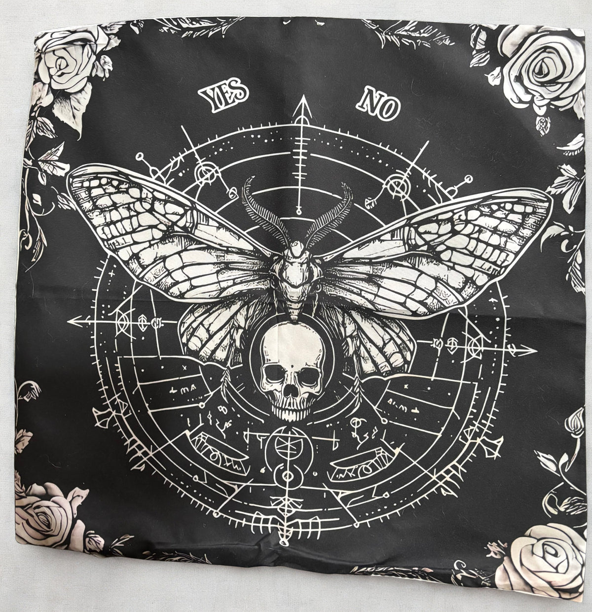 Death Moth Cushion Cover