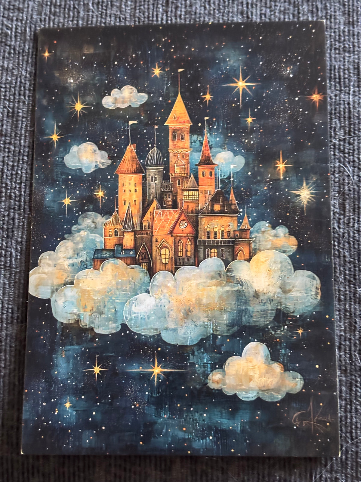 Celestial Dreamscape Mini Art Print Set (4 Pack)