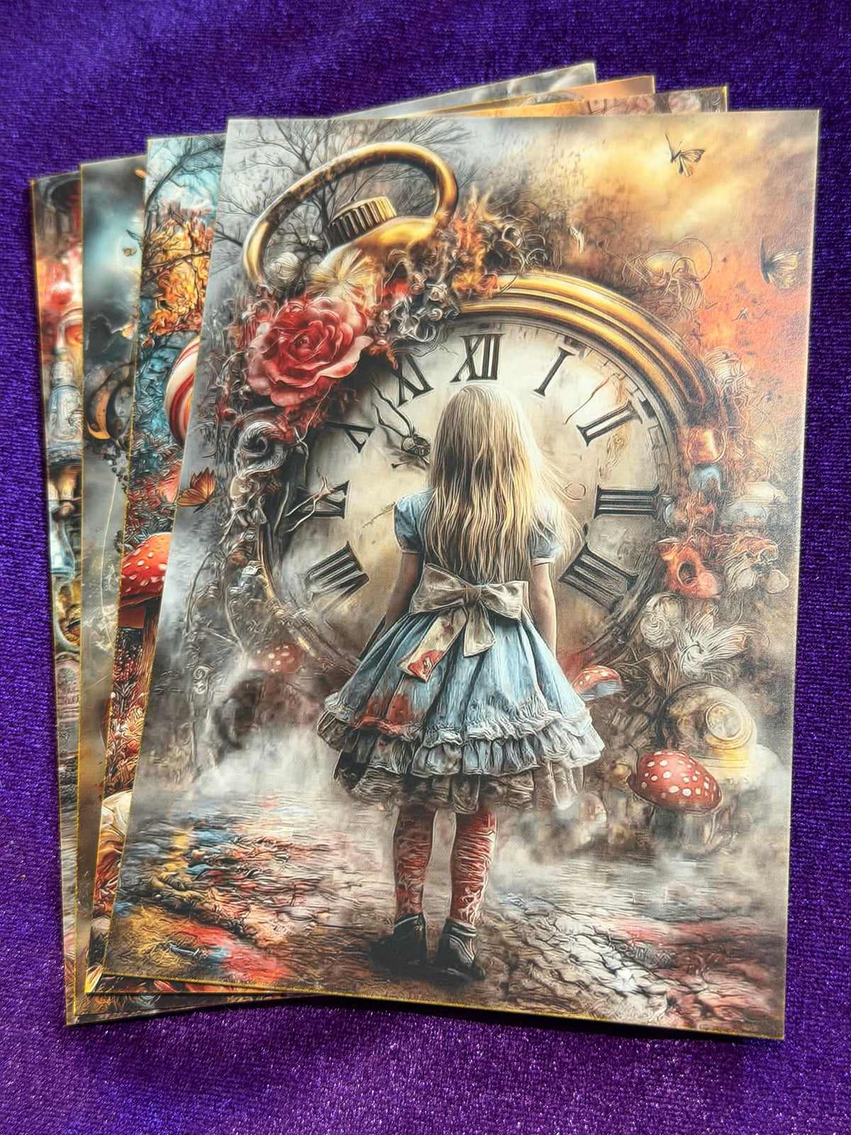 Down the Rabbit Hole Mini Prints – Set 1