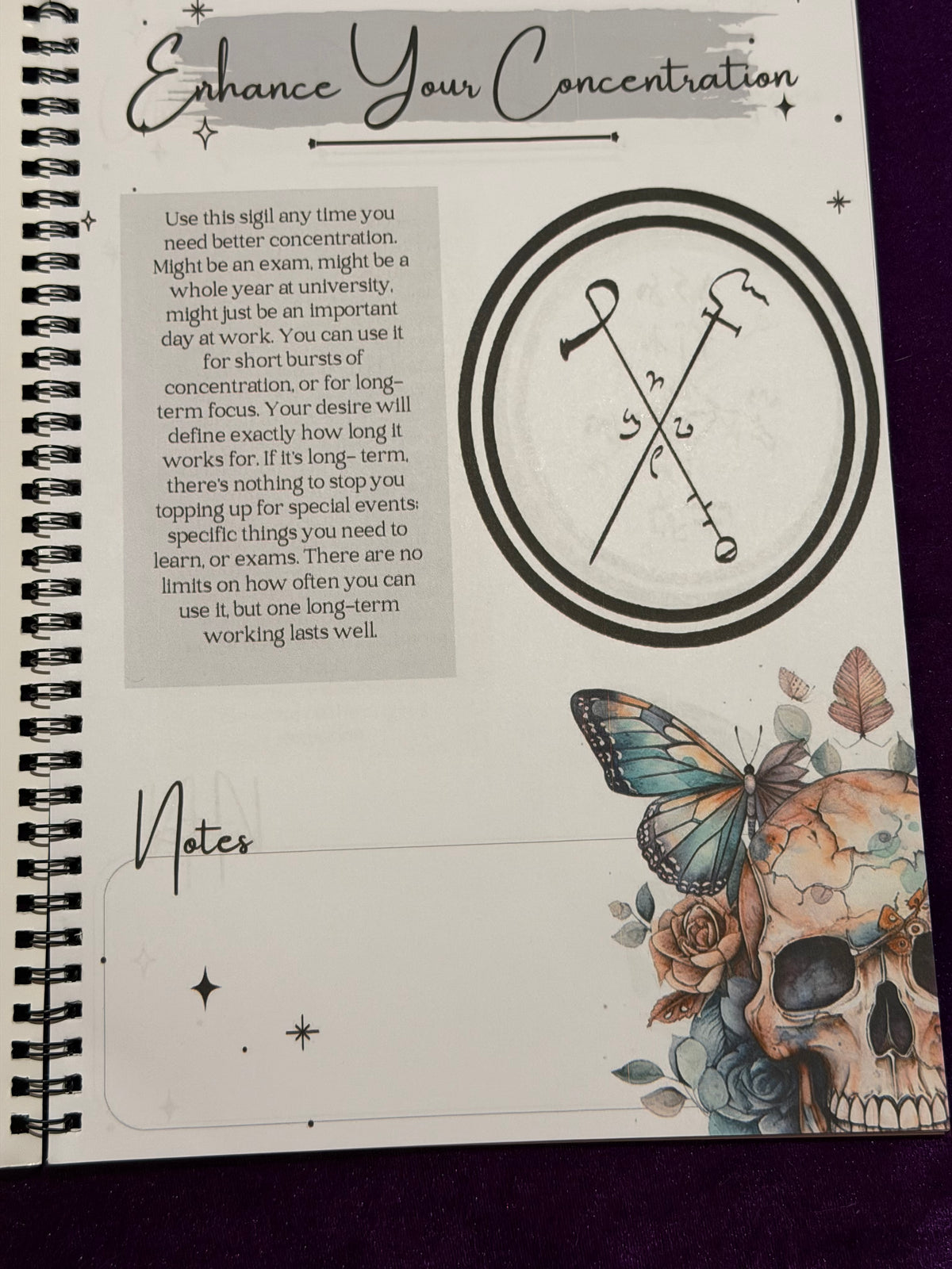 Book of Sigils – Spiral-Bound Workbook