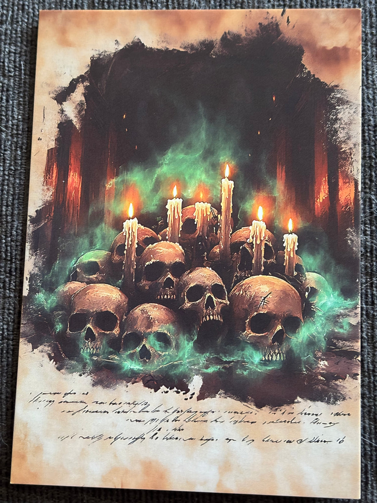 Gothic Graveyard Art Print Set