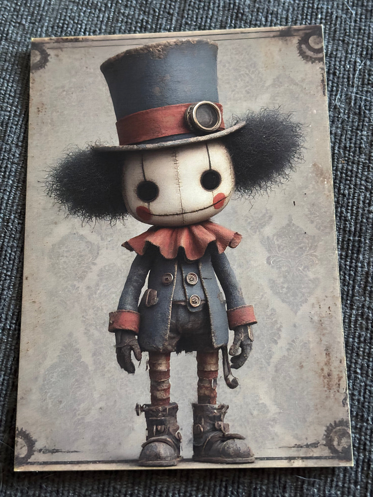 Gothic Doll Mini Art Print Set (4 Pack)